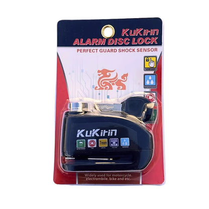 Candado de disco con alarma KuKirin antirrobo para patinetes y motos