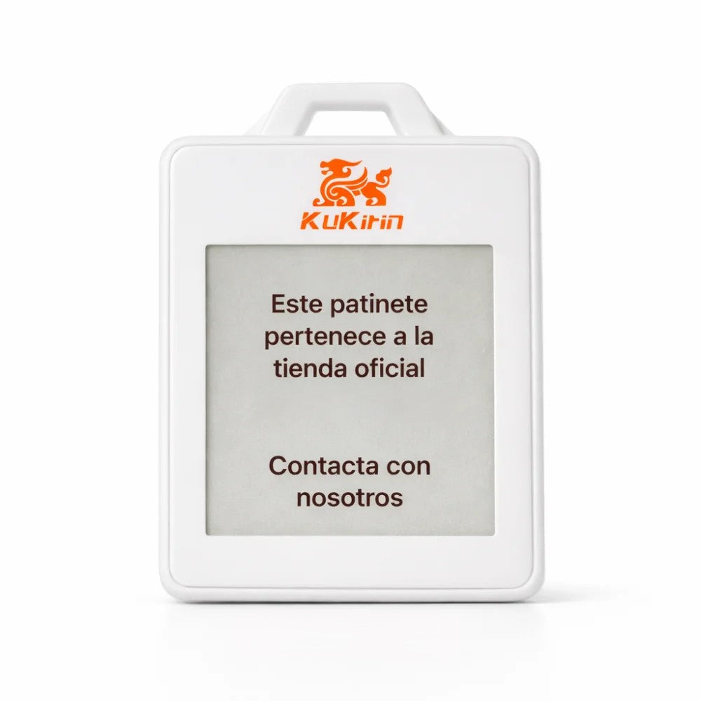 Llavero inteligente KuKirin con pantalla de tinta electrónica personalizable